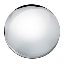 8&quot; CHROME PLAIN HUB CAP