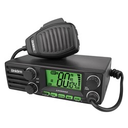 UNIDEN DIN 5W UHF MOBILE RADIO LARGE LCD
