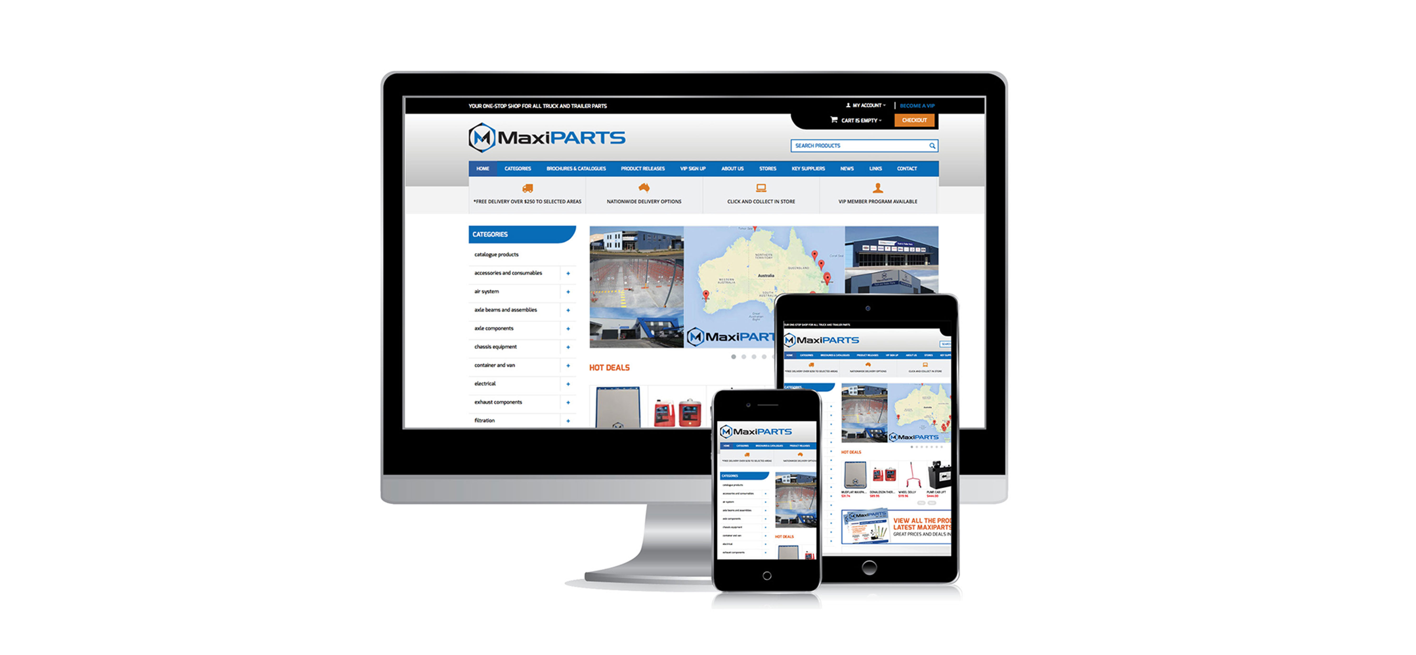 MaxiPARTS Announces Launch of Online Store